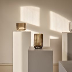 Gejst VIMA Vase Oval Smoked