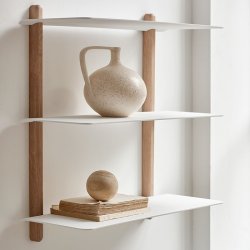 Gejst NIVO A Large Hylde - Hvid/Eg