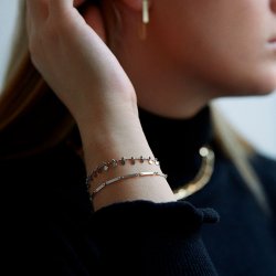 Jewelry By Grundled - Ellie Armbnd - Forslvet