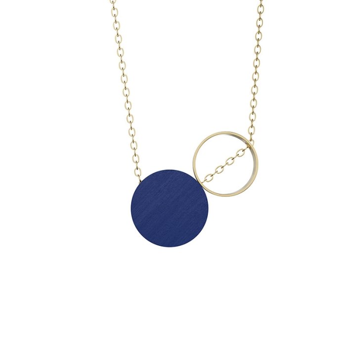 Jewelry By Grundled - Eve Halskde - Royal Blue