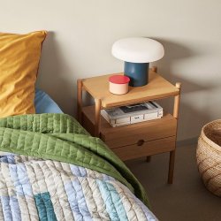 H&uuml;bsch Ateliers Bordlampe - Mrkebl