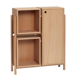 Hbsch Cube Konsolbord - Natur