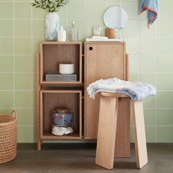 Hbsch Cube Konsolbord - Natur