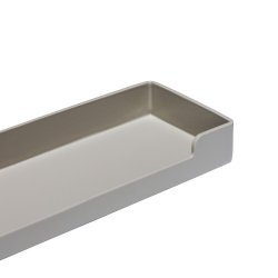 H&uuml;bsch District Opbevaringsbakke - Firkantet - Lysegr