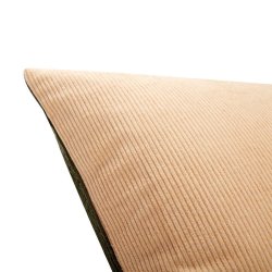 H&uuml;bsch Duo Tosidet Pude - Fljl - 60x40 cm - Grn/Sand