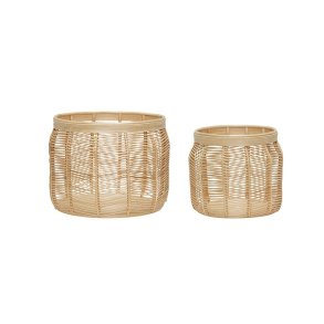 Hübsch Luna Kurve 2 stk. - Natur