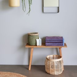 H&uuml;bsch Luna Kurve 2 stk. - Natur