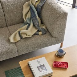 H&uuml;bsch Moment Sofa 2-personers - Gr/Natur