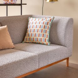 H&uuml;bsch Moment Sofa 2-personers - Gr/Natur