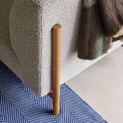 H&uuml;bsch Moment Sofa 3-personers - Gr/Natur