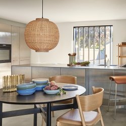 Hbsch Oblique Spisebordsstol - Natur