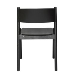 Hbsch Oblique Spisebordsstol - Sort