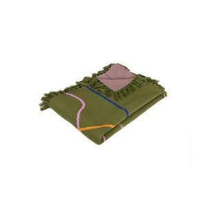 Hbsch Outline Tppe - Grn/Flerfarvet