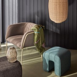 Hbsch Outline Tppe - Grn/Flerfarvet