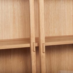 Hbsch Panorama Vitrineskab Natur - Large