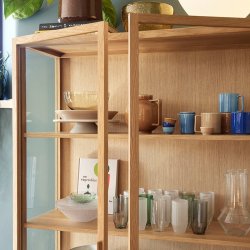 Hbsch Panorama Vitrineskab Natur - Large