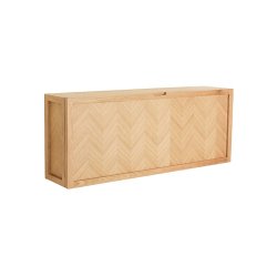 Hbsch Skoskab Herringbone - Sildeben - Large