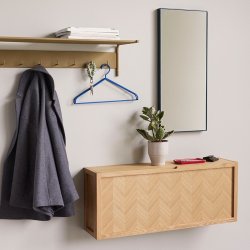 Hbsch Skoskab Herringbone - Sildeben - Large