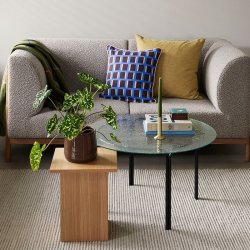 Hbsch Sleek Lysestage - Messing