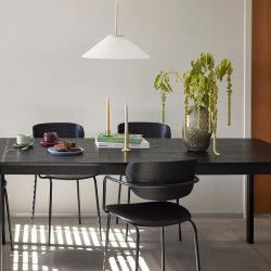 Hbsch Sleek Lysestage - Messing