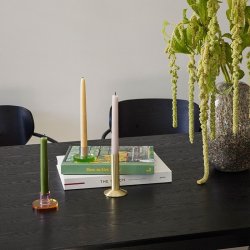 Hbsch Sleek Lysestage - Messing