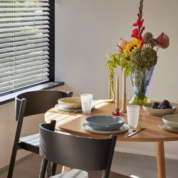 Hbsch Sleek Lysestage - Messing