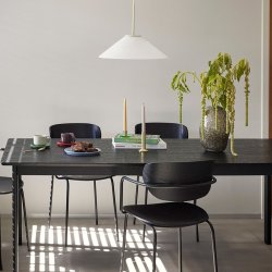 H&uuml;bsch Solid Pendel - Sand/Hvid