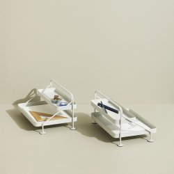 H&uuml;bsch Sortit Papirbakke - Lysegr