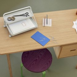 H&uuml;bsch Sortit Papirbakke - Lysegr