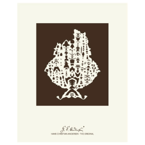 H. C. Andersen Original - Plakat i Ramme - Brudstykke 