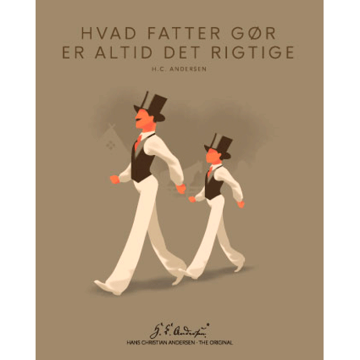 H. C. Andersen Original - Plakat i Ramme - Hvad Fatter Gør