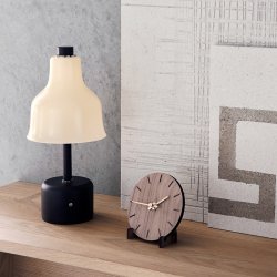 Hemverk Vg- &amp; Bordur 12 cm - Valnd/Kobberfarvet Viser