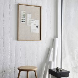 Hemverk Recy. Pinboard Opslagstavle Beige Filt 40x60 cm