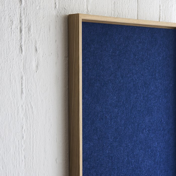 Hemverk Recy. Pinboard Opslagstavle Cobalt Blue Filt 40x100 cm