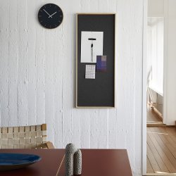 Hemverk Recy. Pinboard Opslagstavle Dark Grey Filt 40x100 cm