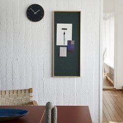 Hemverk Recy. Pinboard Opslagstavle Dark Green Filt 40x100 cm