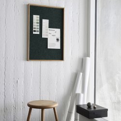 Hemverk Recy. Pinboard Opslagstavle Dark Green Filt 40x60 cm