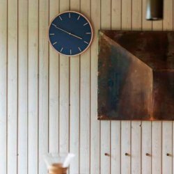 Hemverk Vgur 38 cm - Smokey Blue Eg/Guld Farvet Viser