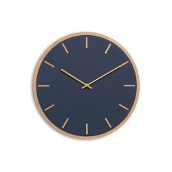 Hemverk Vgur 38 cm - Smokey Blue Eg/Guld Farvet Viser