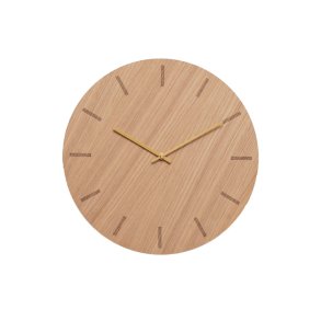 Hemverk Vgur 28 cm - Lys Eg/Guld Farvet Viser