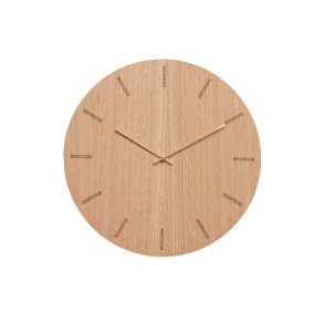 Hemverk Vgur 28 cm - Lys Eg/Kobberfarvet Viser