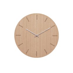 Hemverk Vgur 28 cm - Lys Eg/Slvfarvet Viser