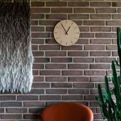 Hemverk Vgur 38 cm - Lys Eg/Sort Viser