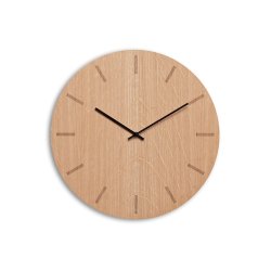 Hemverk Vgur 38 cm - Lys Eg/Sort Viser