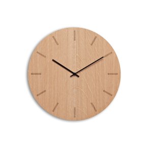 Hemverk Vgur 38 cm - Lys Eg/Sort Viser