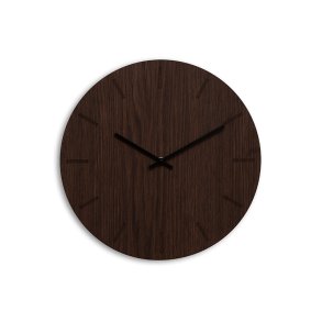 Hemverk Vgur 38 cm - Mrk Eg/Sort Viser