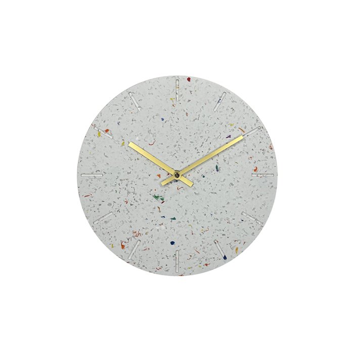 Hemverk Vgur 25 cm - RECY./Guldfarvet Viser