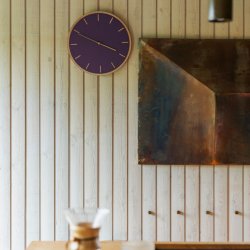 Hemverk Vgur 28 cm - Burgundy Eg/Kobberfarvet Viser