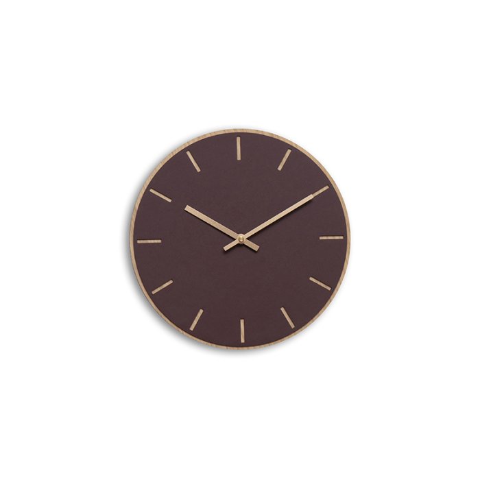 Hemverk Vgur 28 cm - Burgundy Eg/Kobberfarvet Viser