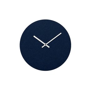 Hemverk Vgur 28 cm - Felt Dark Blue/Slvfarvet Viser 